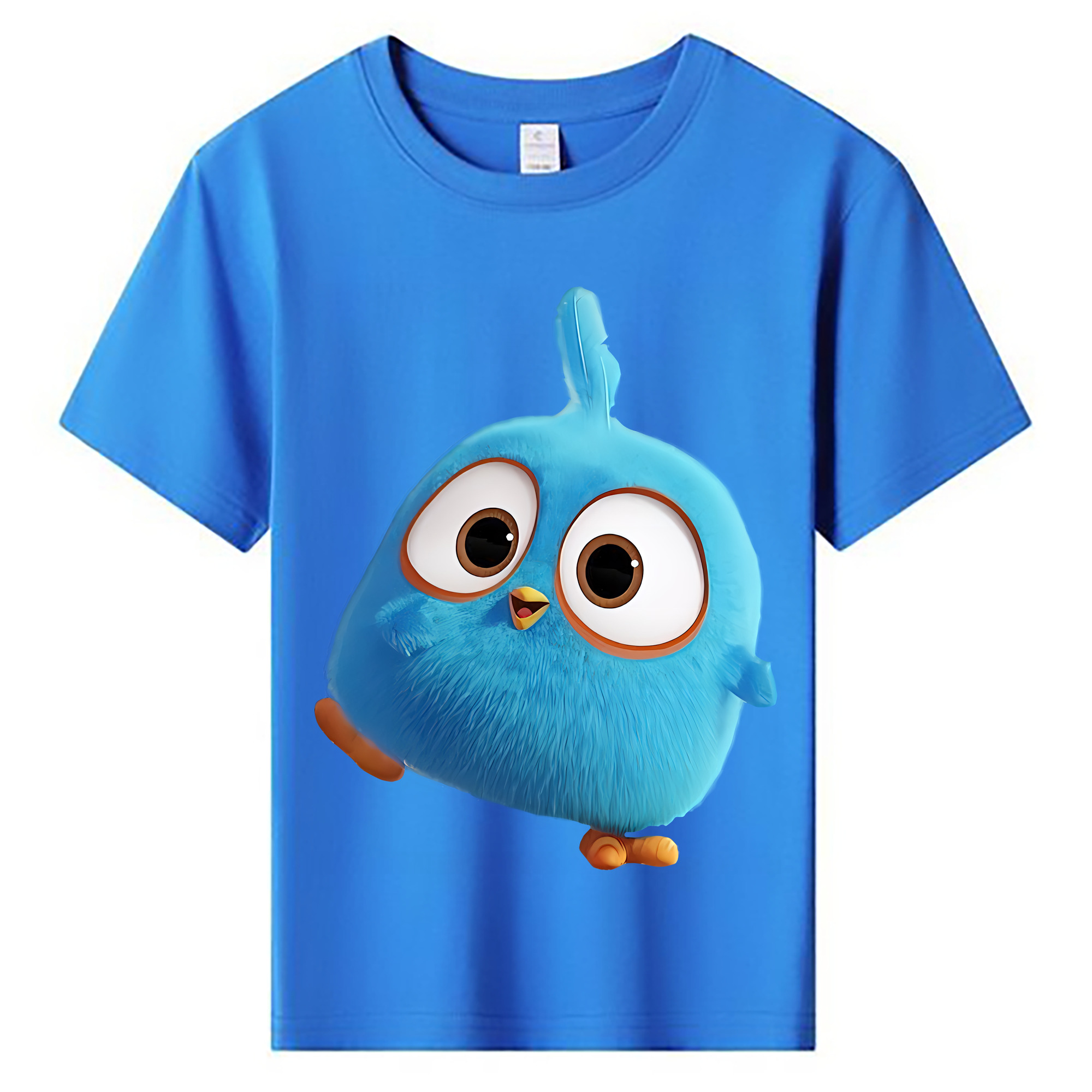 （画像用） Angry Birds アングリーバード 綿100％キッズTシャツ（フロントプリント）